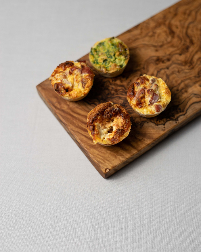 Mini quiches (20 pièces)