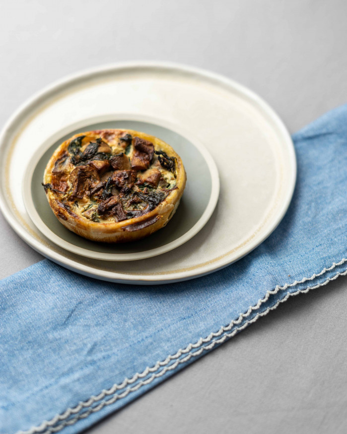 Quiche aux champignons 