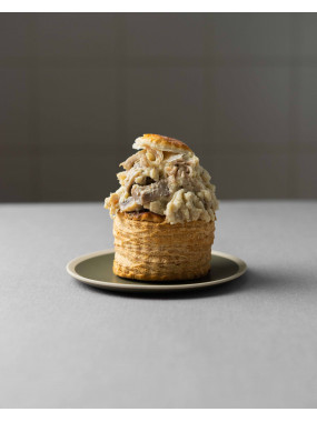 Vol au vent de volaille et champignons