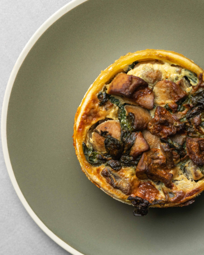 Quiche aux champignons 