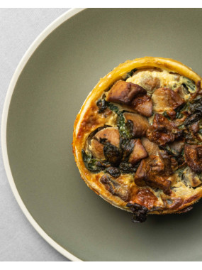 Quiche aux champignons 