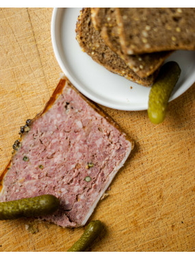 Terrine au poivre vert