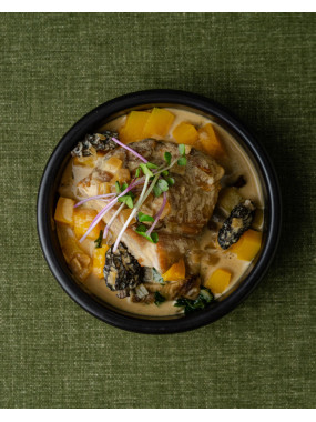 Ris de Veau aux pommes et crème d'Isigny 