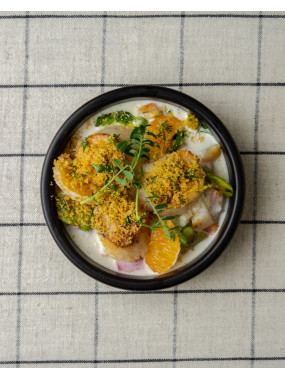 Cassolette de Saint-Jacques aux morilles