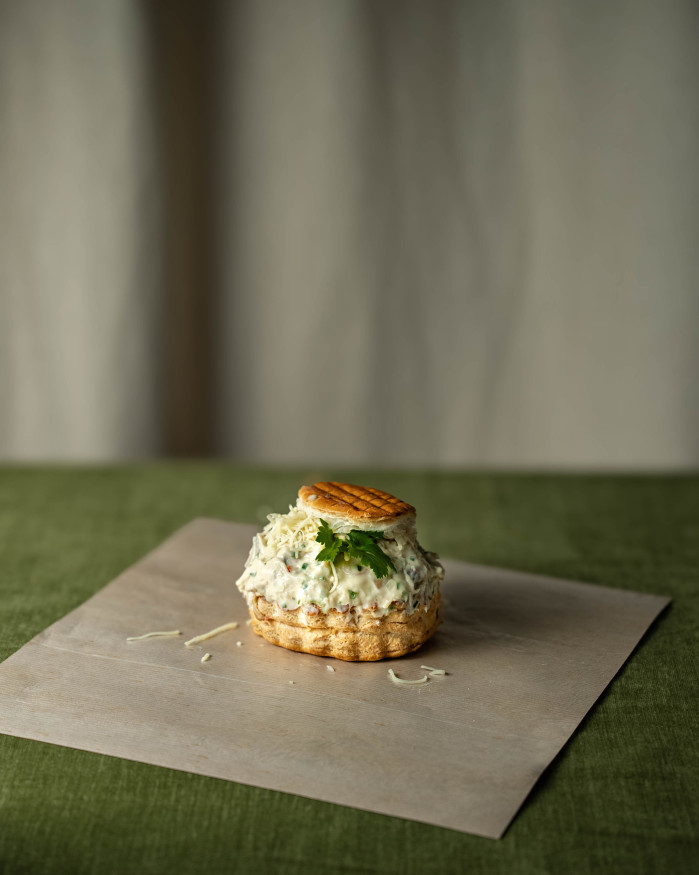 Croustade aux Saint-Jacques et fruits de mer 