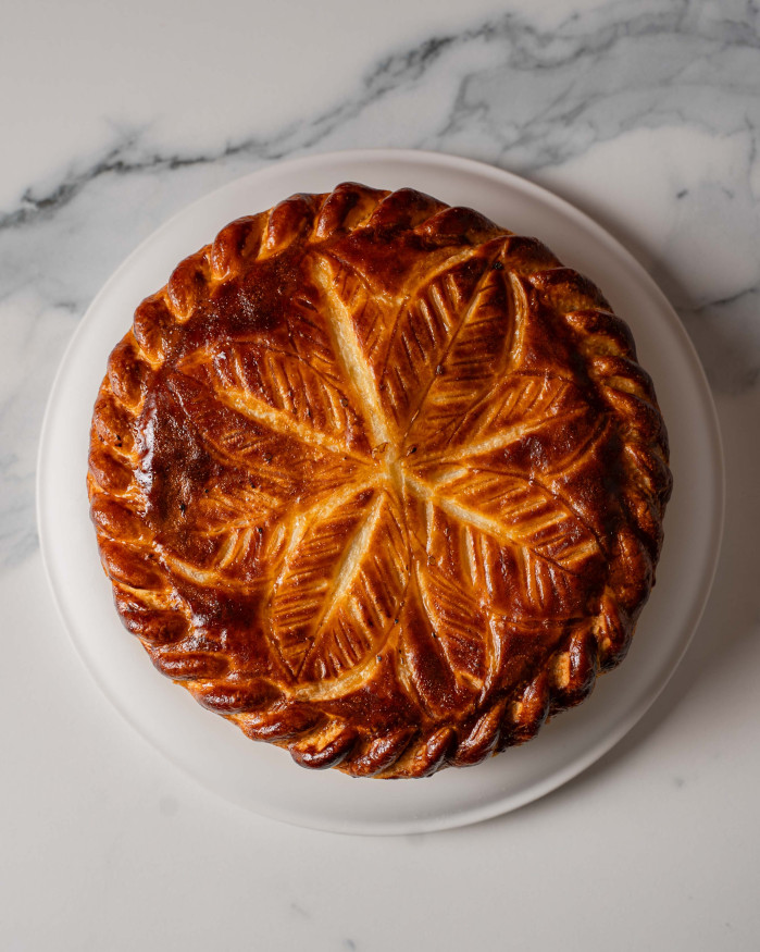 Galette charcutière cochon, volaille, foie gras et truffe
