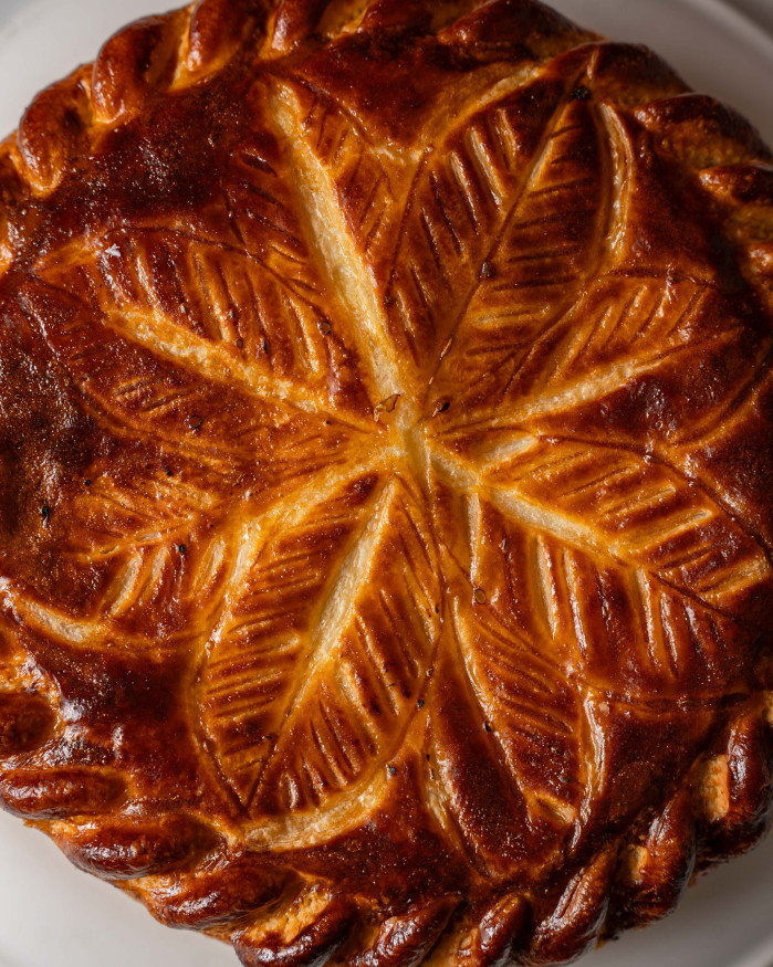 Galette charcutière cochon, volaille, foie gras et truffe